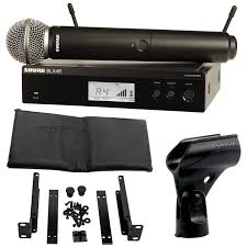 Shure - BLX24R/SM58 WIRELESS HANDHELD SYSTEM (FREQ: H9)